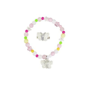Butterfly Bracelet/Ring Set