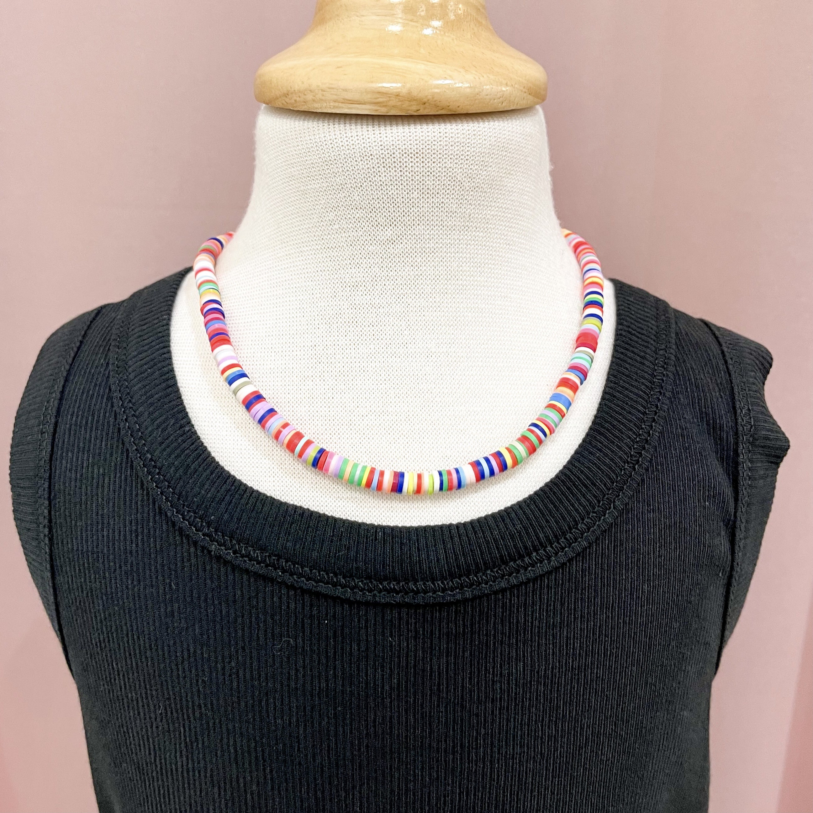 Rubber Bead Necklace