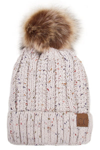 C.C Adult Confetti Fleece Beanie