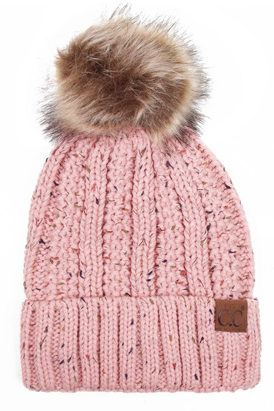 C.C Adult Confetti Fleece Beanie