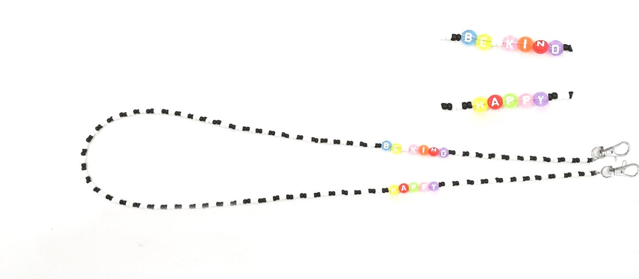 Be Kind Beads Mask Necklace