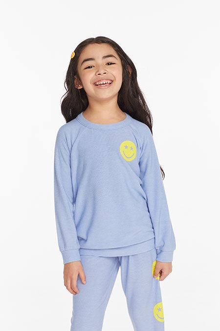 Chaser Star Smiley Pullover