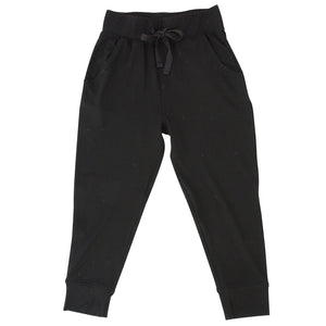 Sweet Bamboo Black Slacker Pant