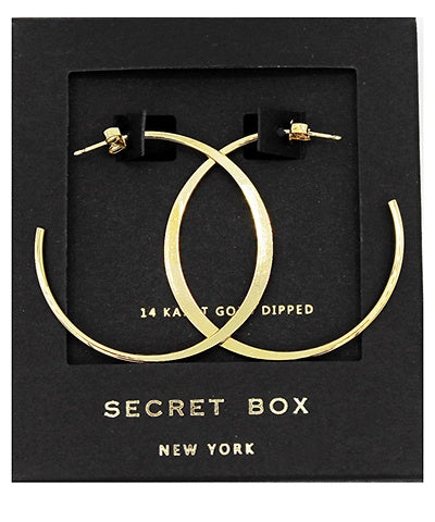 Open Hoop Earrings