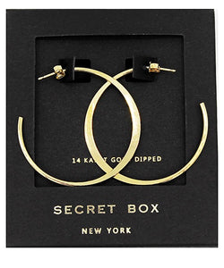Open Hoop Earrings