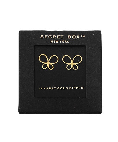 SB Open Butterfly Studs