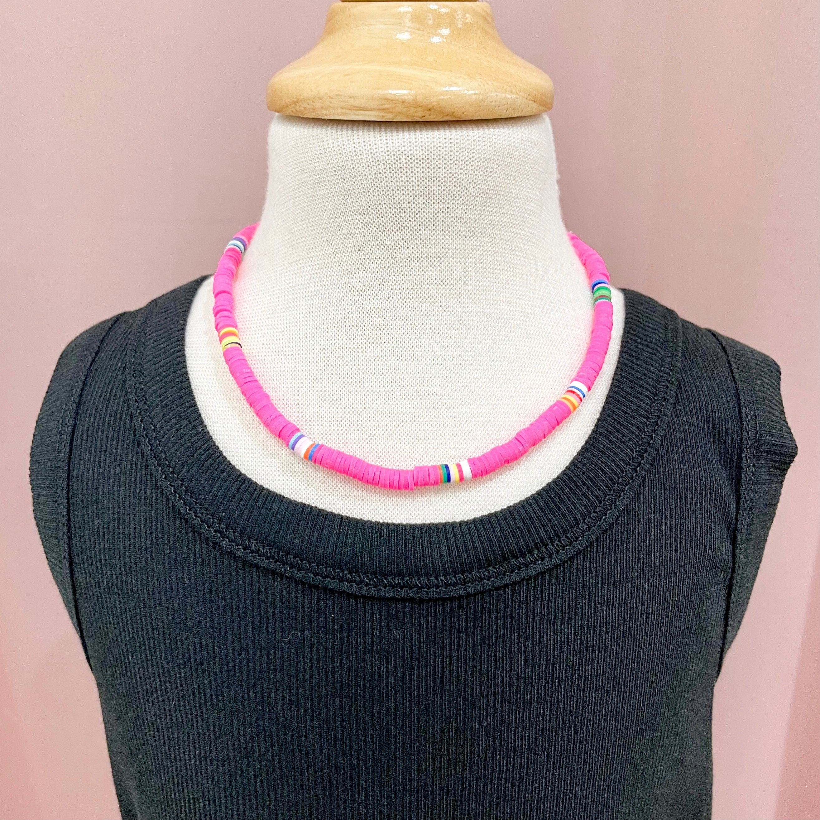 Rubber Bead Necklace