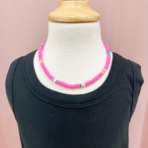 Rubber Bead Necklace