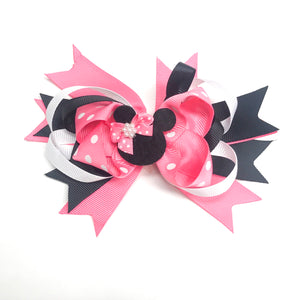 HS Minnie Mouse & Polka Dot Bow