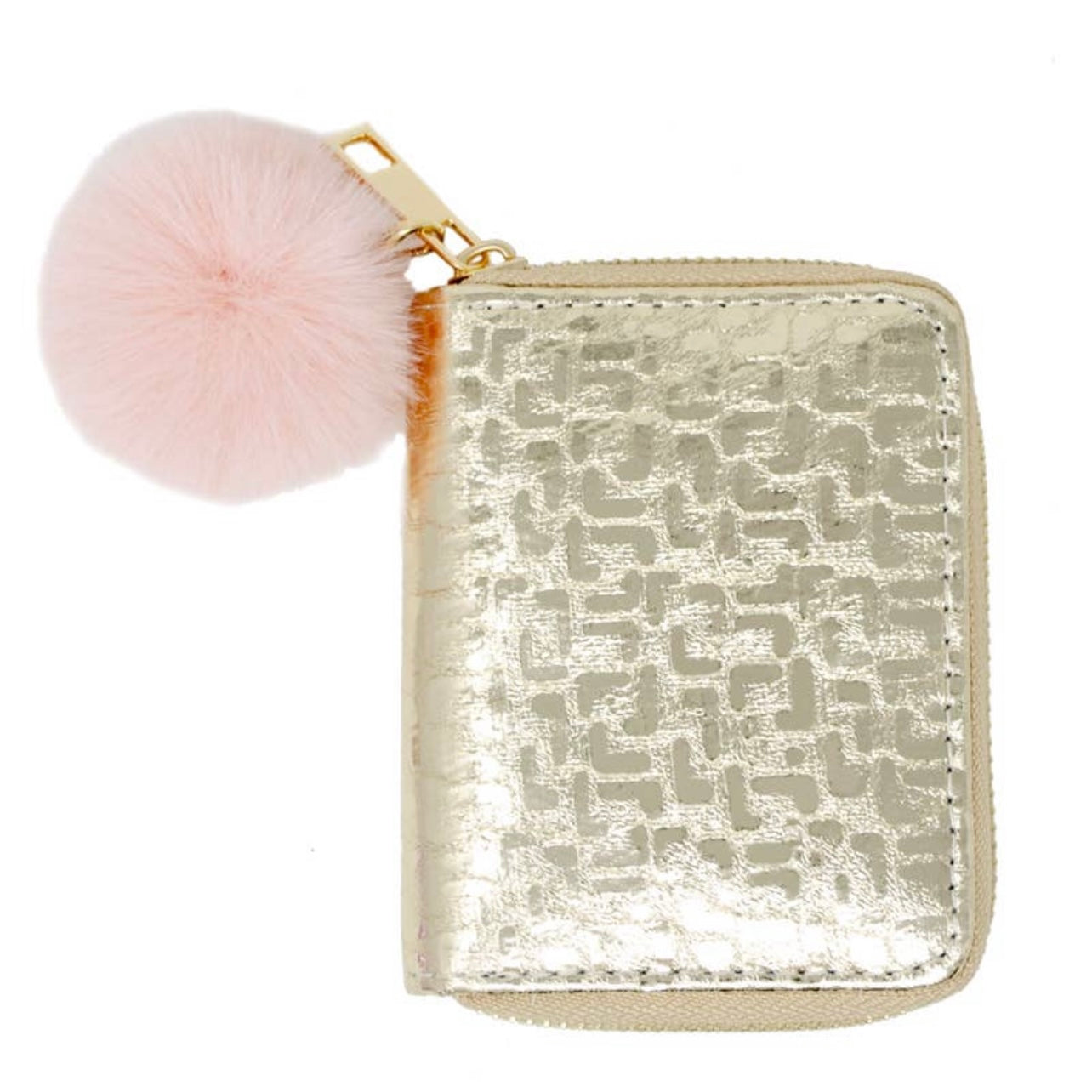 Gold Shiny Patter Wallet