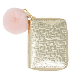 Gold Shiny Patter Wallet