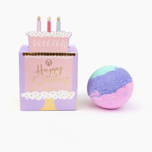 Birthday Cake Boxed Bath Bomb