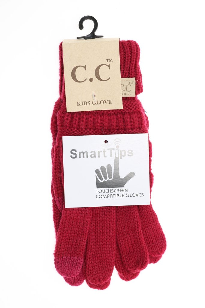 C.C Knit Gloves