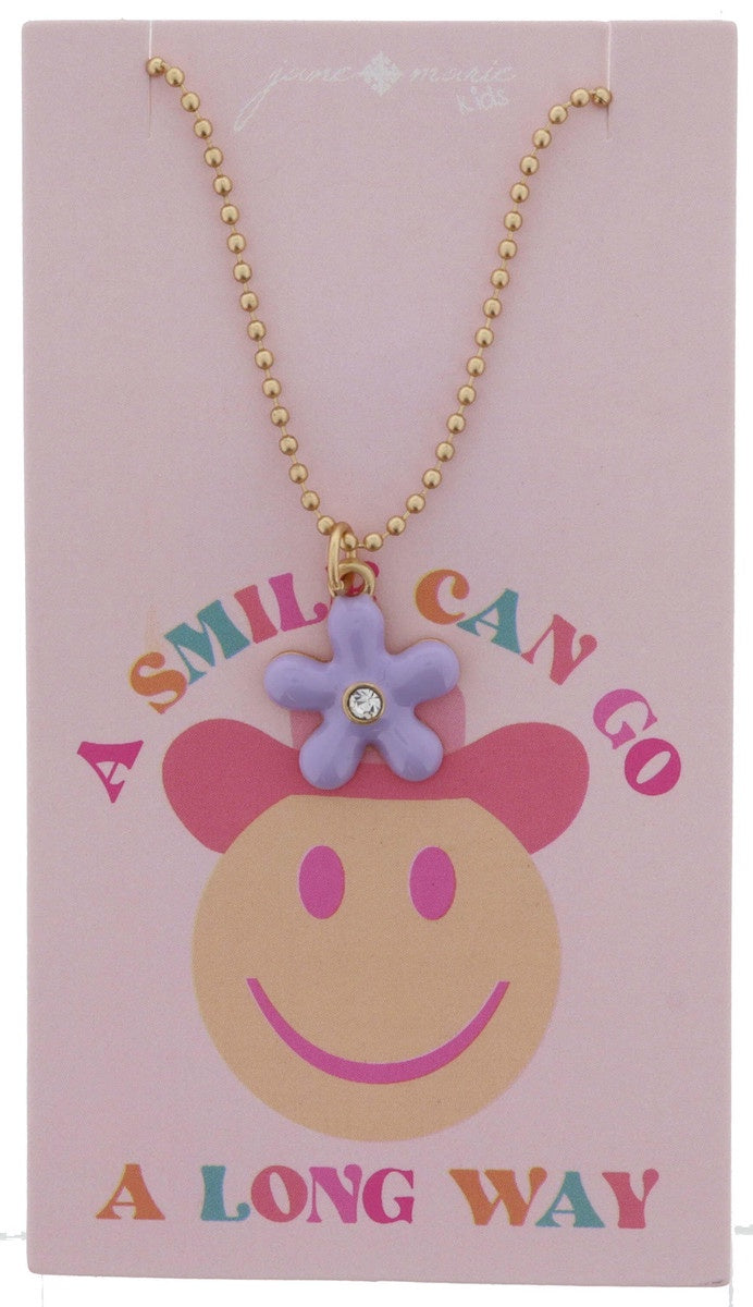 Lavender Flower Necklace