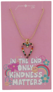 Open Heart Necklace