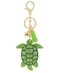 Turtle Crystal Key Chain