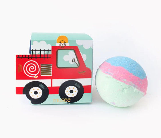 Musee Firetruck Boxed Bath Bomb