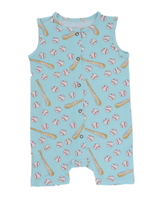 Sweet Bamboo Lil' Slugger Tank Romper