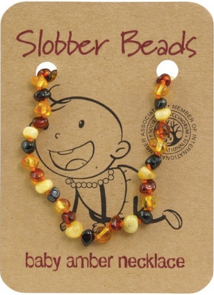 Slobber Beads Baby Amber Necklace