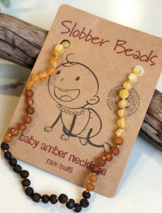 Slobber Beads Baby Amber Necklace