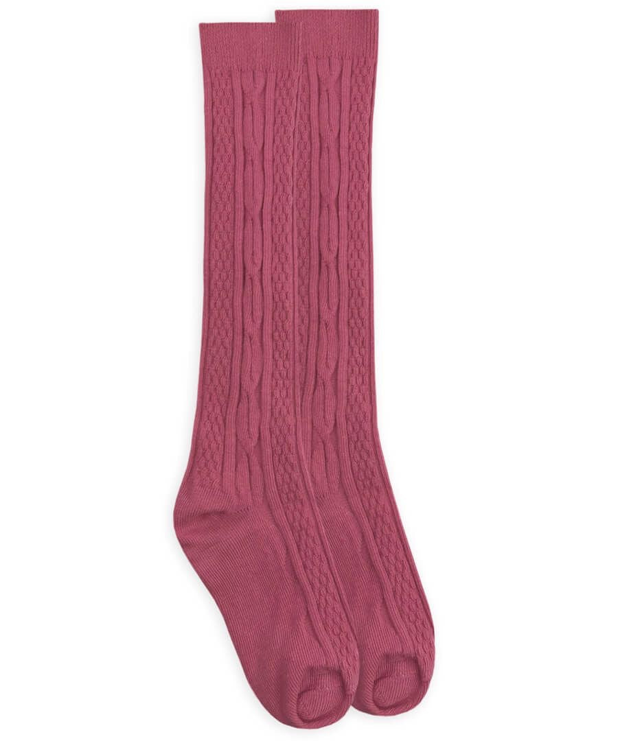 Jefferies Socks Cable Knee High