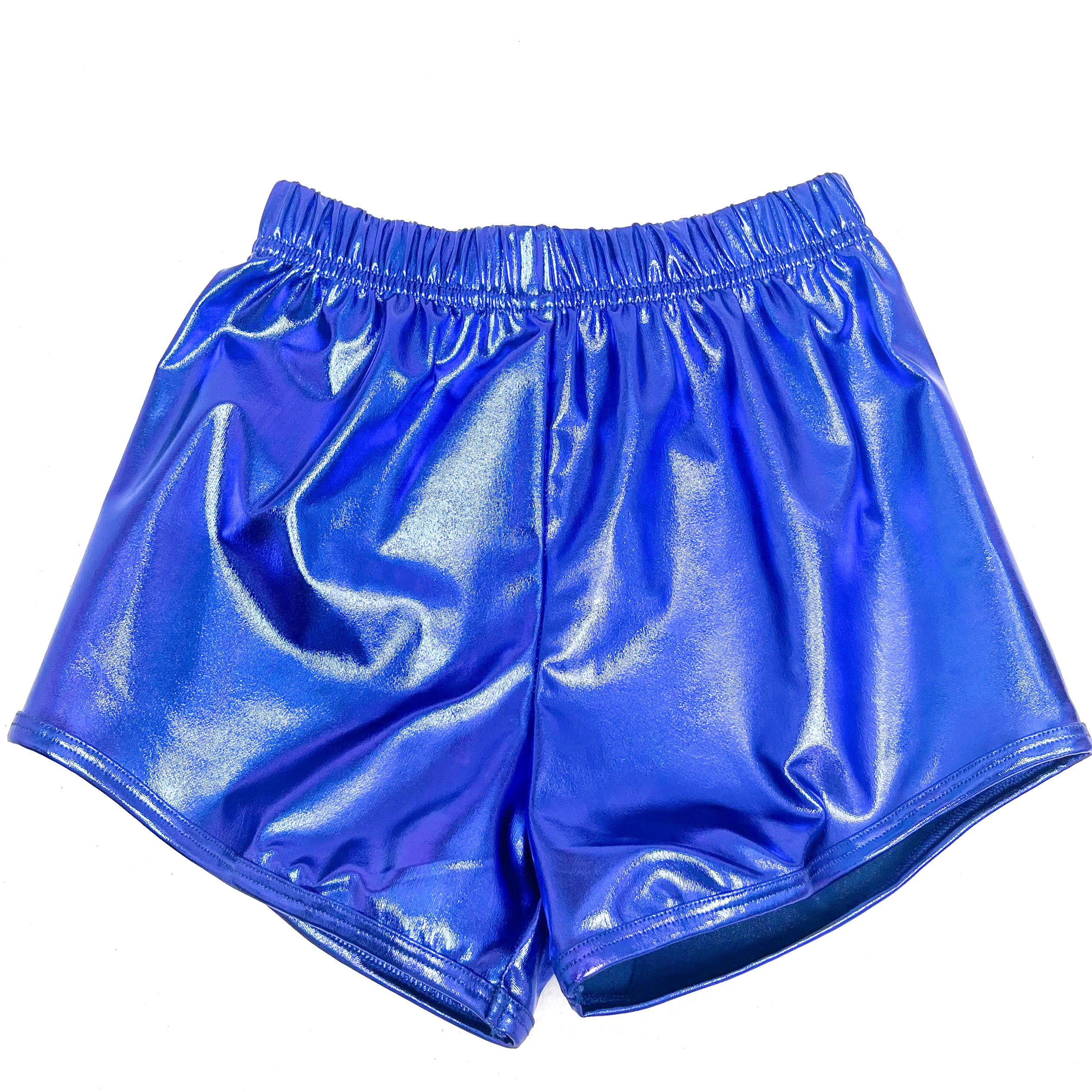 Royal Blue Metallic Wind Short