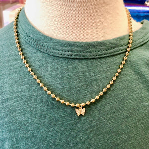 Charm & Ball Choker Necklace
