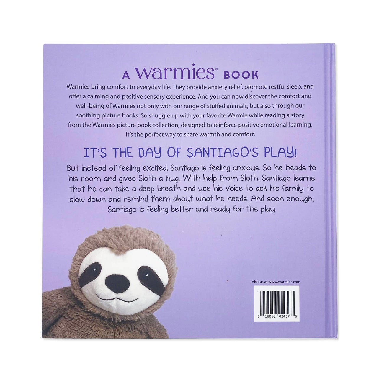 Warmies Sloth Goes Slow