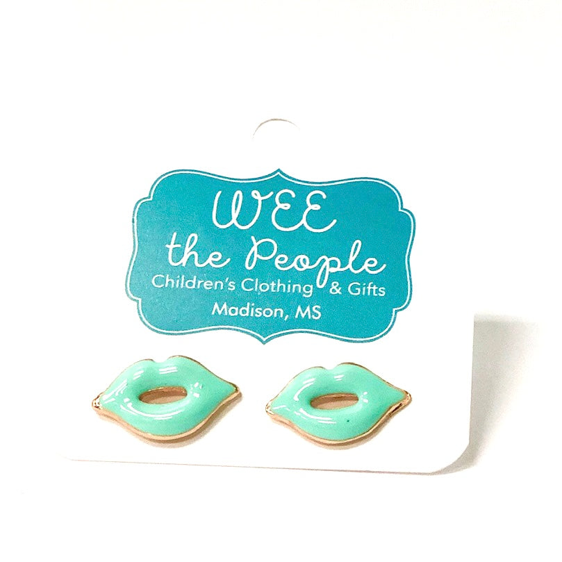 Lip Stud Earrings