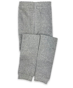 Jefferies Socks Grey Scallop Leggings