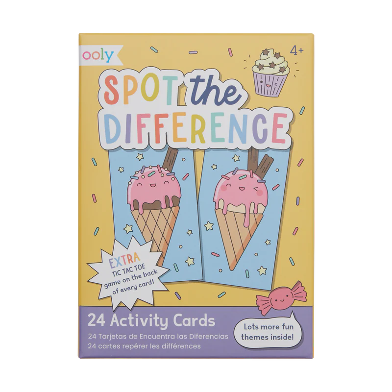 Spot the Difference Activity Cards