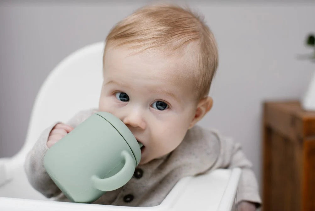 noüka Non-Spill Sippy Cup - Lily Blue