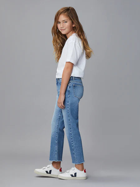 DL1961 Emie Glacier Straight High Rise Denim