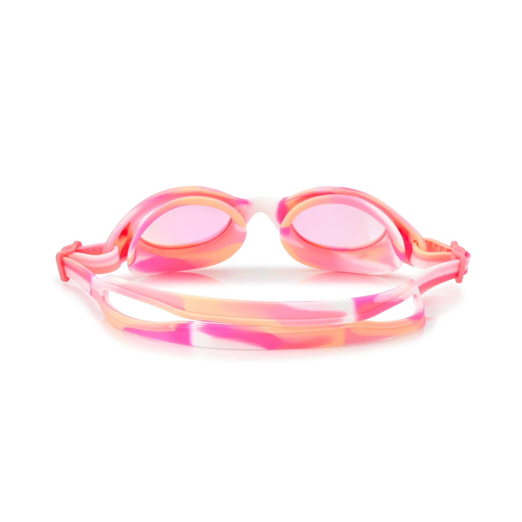 Orange & Cream Swim Goggles
