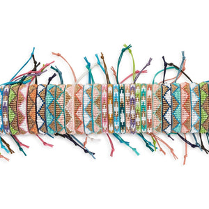 Color Beads Adjustable Bracelet