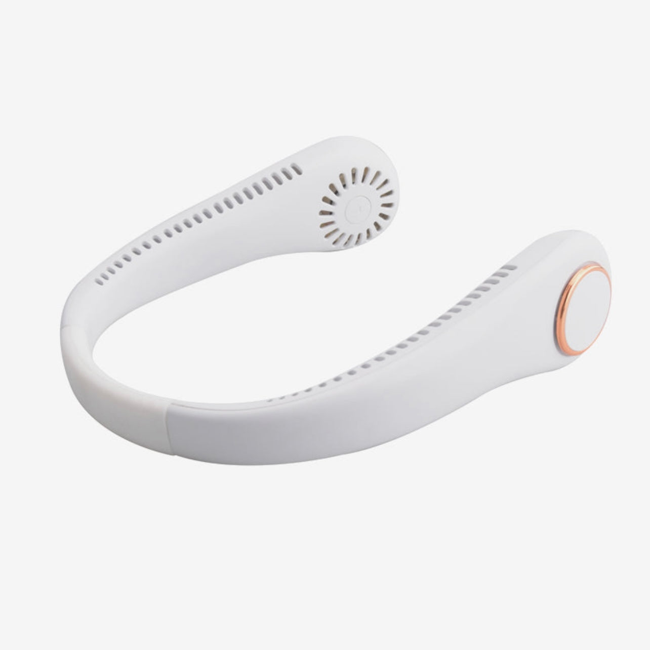 White Bladeless Neck Fan
