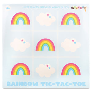 Rainbow Lucite Tic Tac Toe