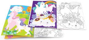 Unicorn Land Dry Erase Coloring Book