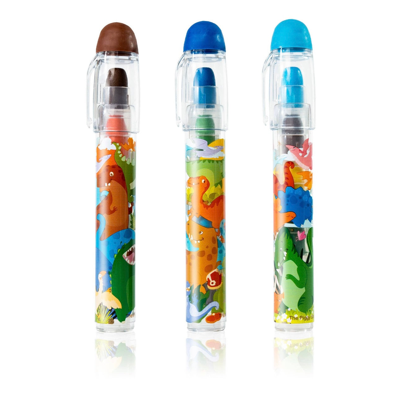 Dino Color Stack Erasable Crayons