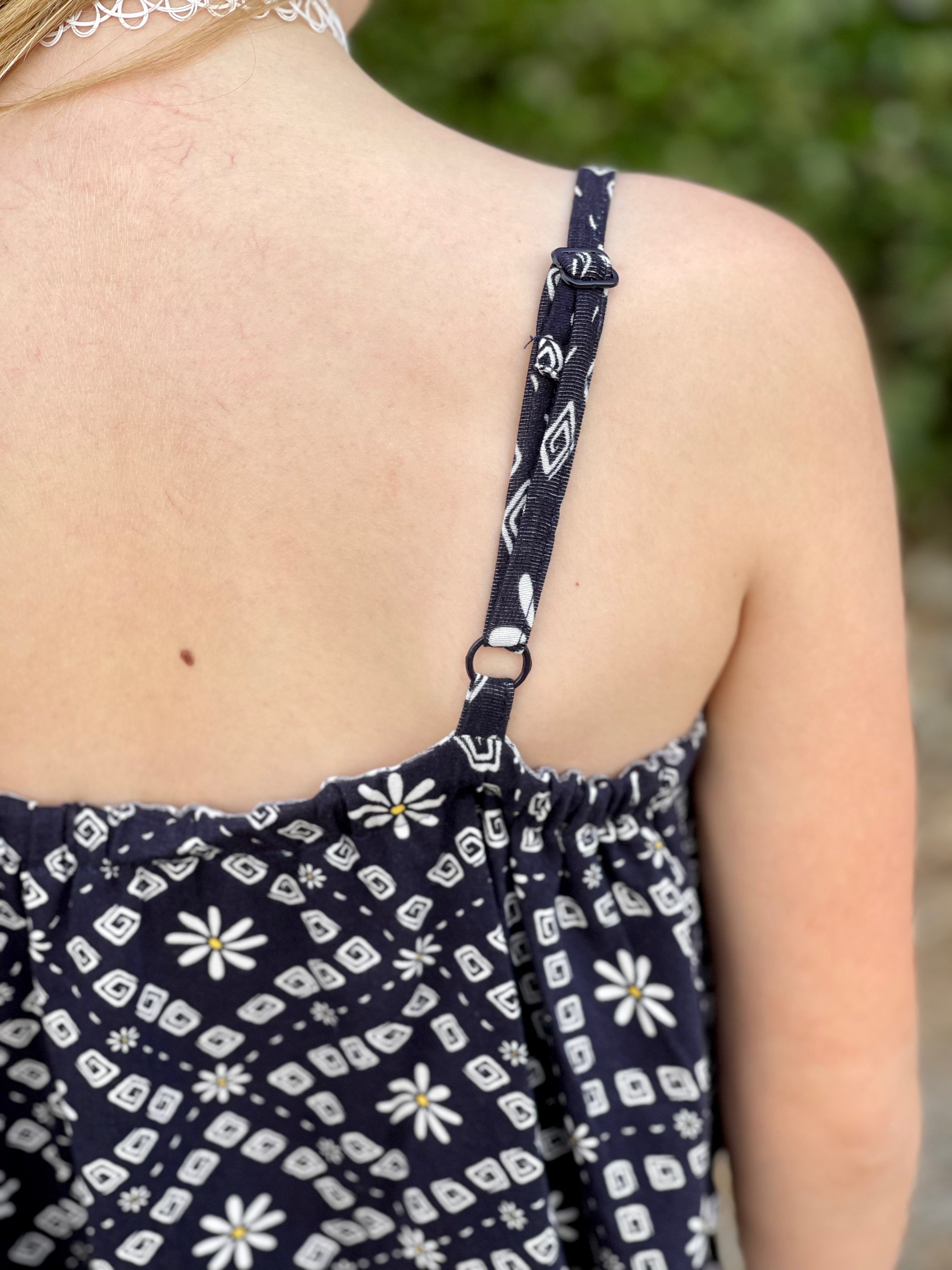 Ditzy Print Jumper