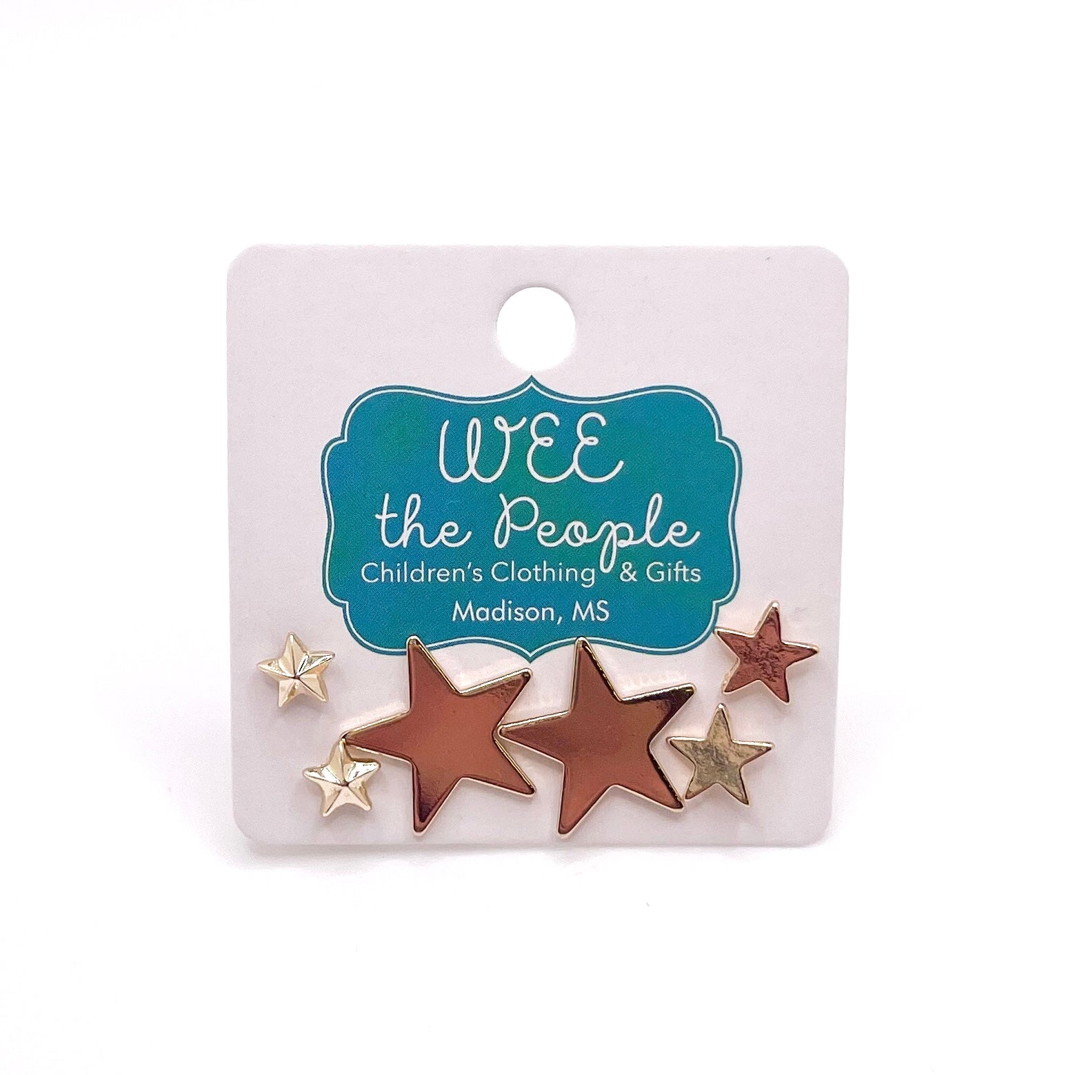 Stars Stud Set of 3