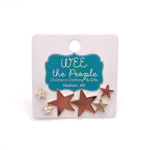 Stars Stud Set of 3