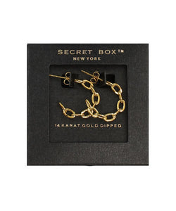 Small Chain Hoops