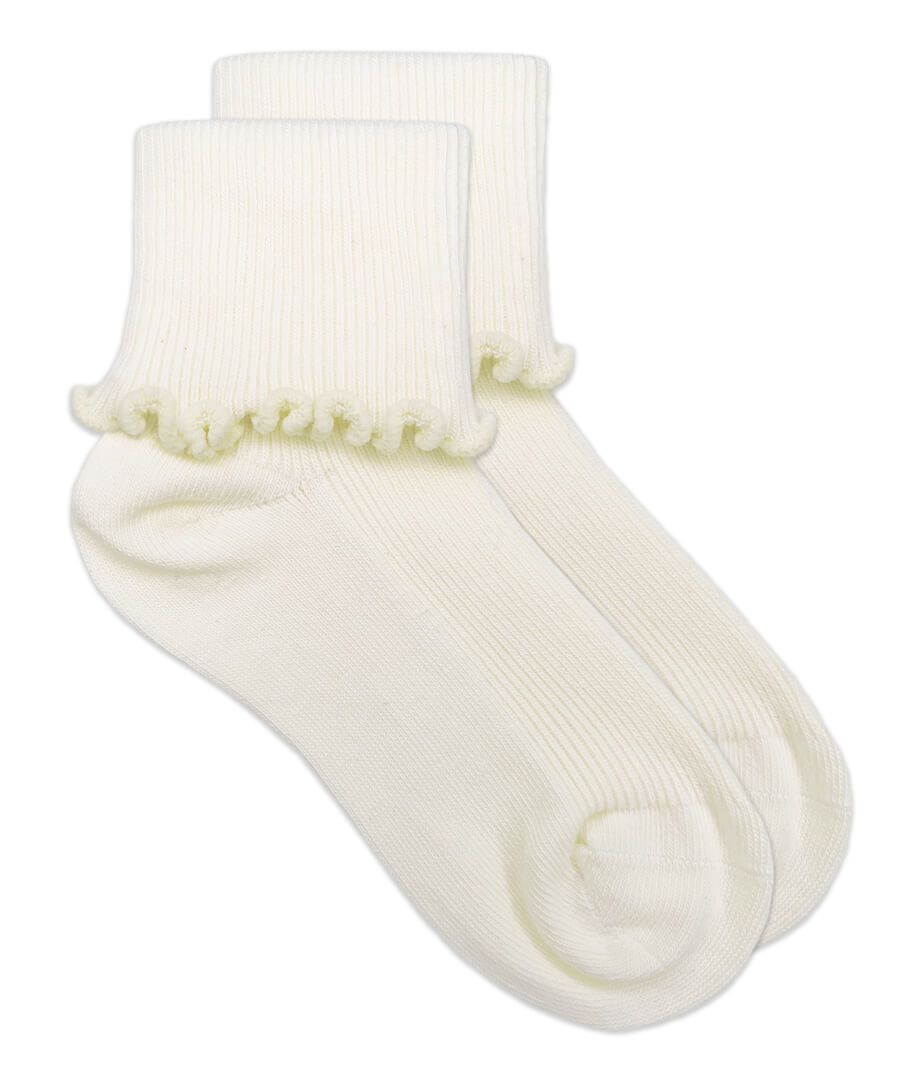 Jefferies Ivory Ripple Socks