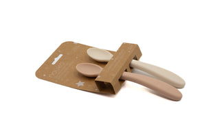 noüka Spoon Set - Soft Blush/Shifting Sand