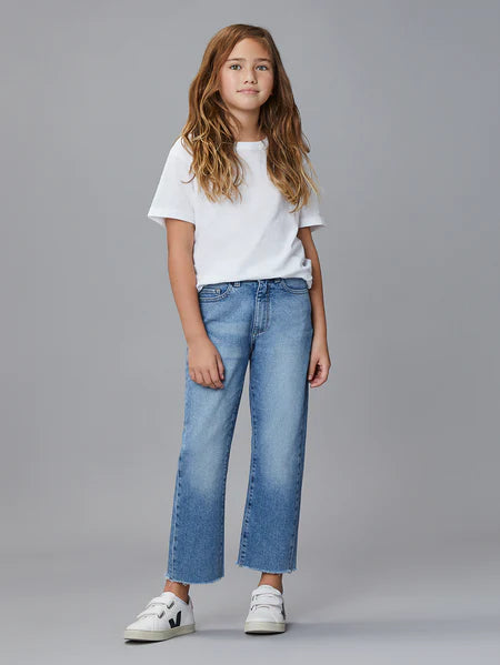 DL1961 Emie Glacier Straight High Rise Denim