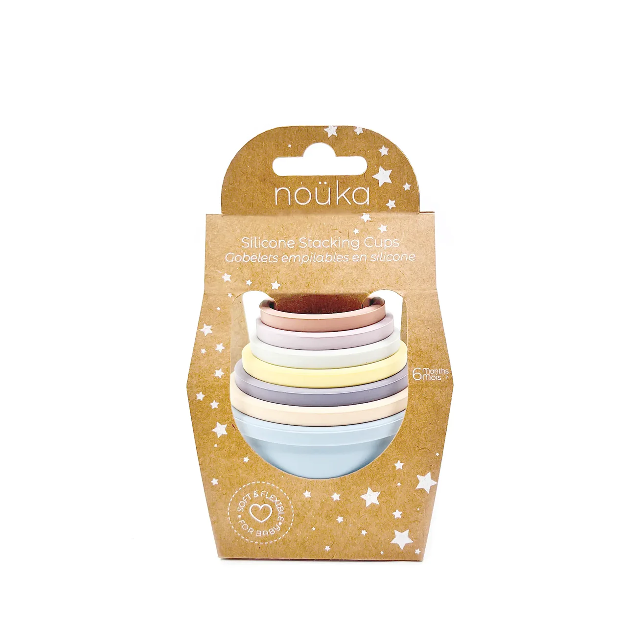 noüka Stacking Cups - Bloom Set