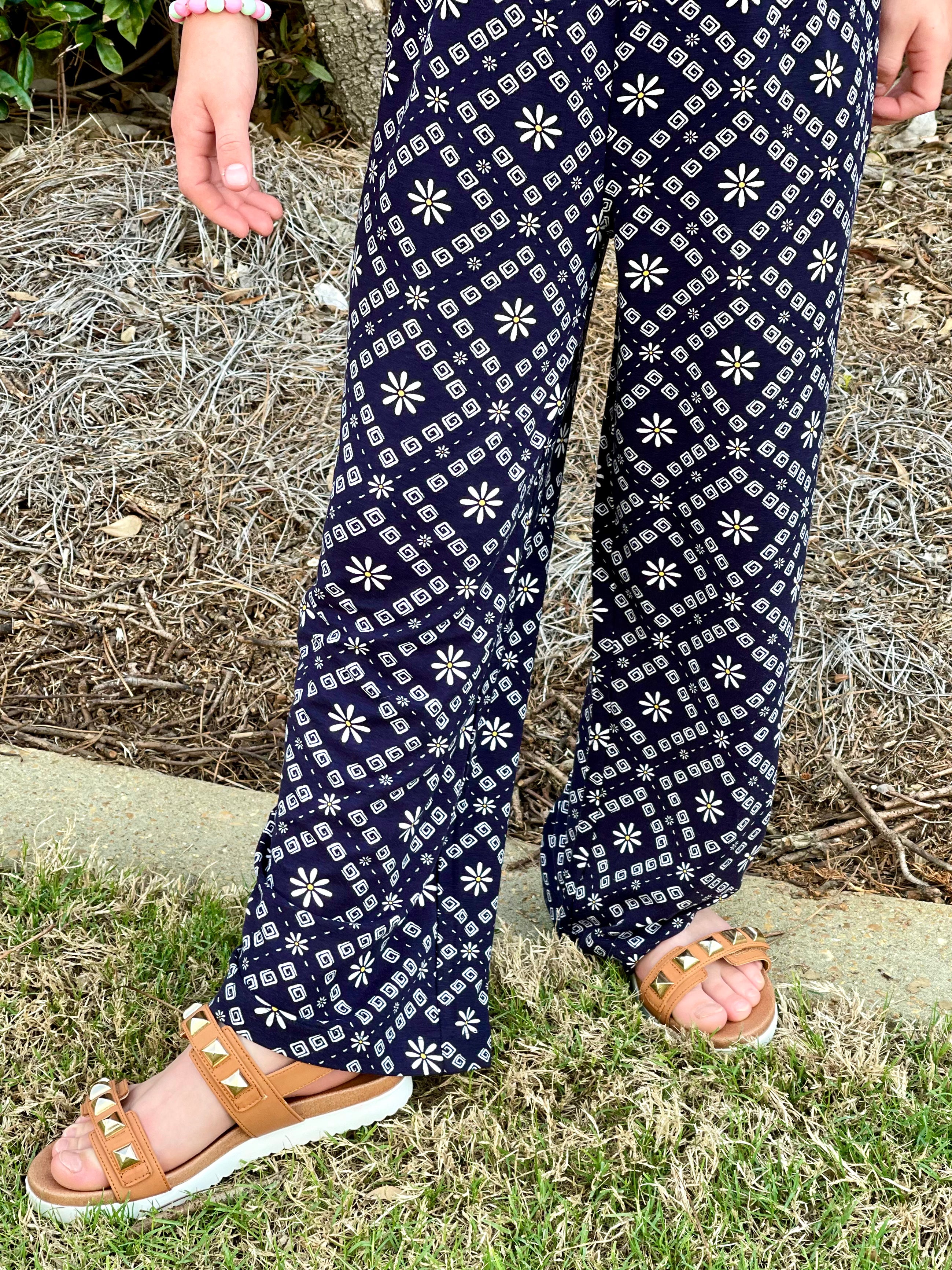 Ditzy Print Jumper