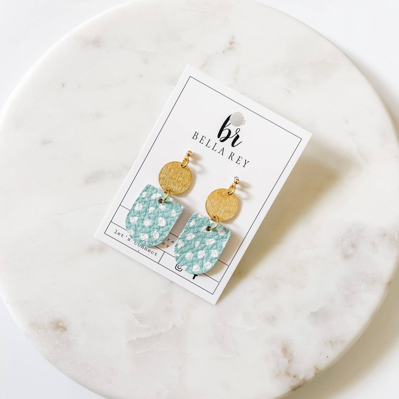 Hadley Mini Leather Earring