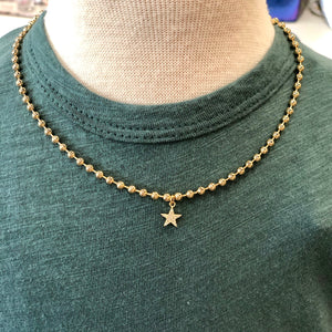 Charm & Ball Choker Necklace